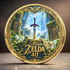 The Legend of Zelda 40th Anniversary Commemorative Coin - COIN002 picture