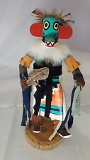 Wooden Carved Kachina Doll signed 11