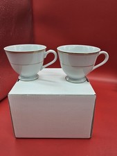 Vtg BRENTWOOD China ESSENCE ~ Set of 2 Teacups  picture