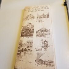 Vintage Indiana SceniCircle Drives 1975 Travel Booklet 126 Pages picture