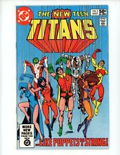 New Teen Titans #9 Comic Book 1981 FN/VF 2nd App Deathstroke Direct DC picture