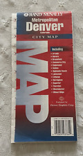 1992 Denver, Colorado City Map - Rand McNally picture