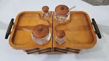 Karoff 1950’s mid-century fold away buffet charcuterie picture