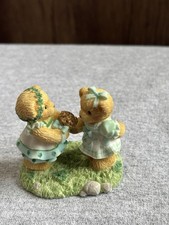 Cherished Teddies 117739 Luck O’ The Teddies The Hamilton Collection Mini RARE picture