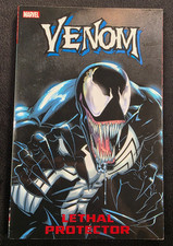 VENOM LETHAL PROTECTOR 1 RARE BLACK TPB Trade Paperback Spider-man Carnage picture