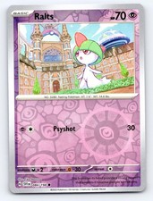 Ralts 084/198 Common Scarlet & Violet Pokemon Reverse Holo Lightly Played picture