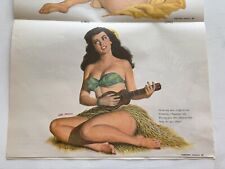 1950's - 12 Al Moore Pinup Girl Calendar Pictures picture