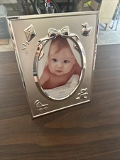 Lenox Sliver Plated Childhood Memories Oval FrameIn Original Box picture