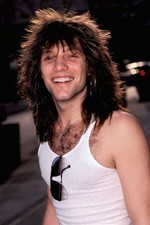 American Signer Jon Bon Jovi Retro Vintage 1980s Publicity Photo Poster 11x14 picture
