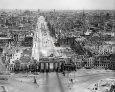 Brandenburg Gate And Berlin Ruins Aerial View 8x10 Print WWII WW2 HT41361276 picture