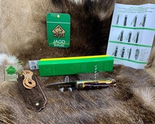 1983 Vintage Puma 943 Jagdmesser Knife With Stag Handles Mint Factory Box - P214 picture