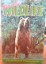 Vintage Alaskan Wildlife Souvenir Collection Of 58 Views In Living Color 1970s  picture