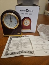 Howard Miller 3M Insignia Table Alarm Clock #613-487 picture
