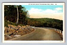 Mohawk Trail MA-Massachusetts, Up The East Side Of Trail, Vintage Postcard picture