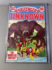 DC Comics - Challengers of the Unknown - Issue #79 April w/ Comic Book Toploader picture