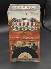 2009 Donruss Americana Factory Sealed Blaster Box Possible Autograph Memorabilia picture