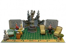 Miniature Room Setting 1996 BEAUVILLE Home & Garden Collection - Antique picture