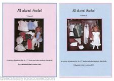 All About Sasha Volumes I and II Doll Pattern Booklets  NEW  picture