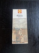 1965 Shell Oil Map of Phoenix, Arizona And Vicinity picture