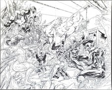 WORLD’S GREATEST SUPER-HEROES HOLIDAY SPECIAL Flash Original Brett Booth DC picture