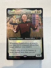 2026 Magic the Gathering - Picard, Steadfast Captain (MINT) Foil - Star Trek picture