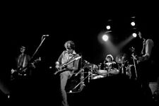 MARK KNOPFLER DIRE STRAITS CONCERT ICONIC B/W ON STAGE 24x36 inch Poster picture