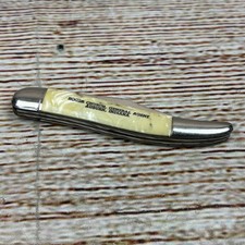 Vintage Roger Church Midwestern United Life Insurance Advertising Pocket Knife picture