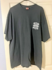 Old 2017 Harley Davidson Black Pocket T-Shirt 2-XL Johnson City Tennessee picture