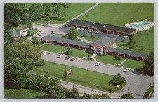 Melrose Motel Prospect KY Aerial View Vintage Curteichcolor Postcard 1950s picture