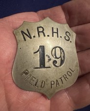 Antique New Rochelle High School NY Patrol Badge picture