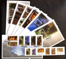The Lord of the Rings Fellowship NEW ZEALAND First Day Covers & Stamps - LOTR picture
