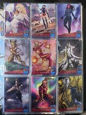 2018 Fleer Ultra Marvel X-Men 17 (of 150) BASE CARD SET LOT, #1-150 - Upper Deck picture