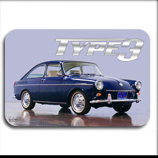 V W. TYPE 3 ~ FASTBACK METAL SIGN picture
