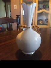 RARE Lennox Porcelain China Gold Trim Bud Vase Numbered 29/86 Made in USA picture