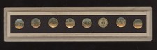 2024 FW24 SUPREME x CDW Brass PUSH PIN SET of 8 with Wooden BOX Made in JAPAN picture