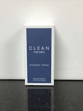 CLEAN for men shower fresh eau de toilette  1 oz NEW IN BOX picture