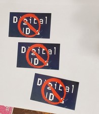 No Digital ID Stickers (3)  picture