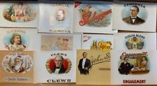 Lot of 20 inner pictorial cigar box labels Lady Garcia Betsy Ross Engagement picture