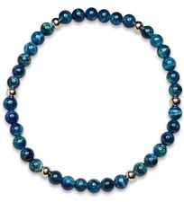 Natural Afghanite Crystal Bracelet 5mm Round Beads Healing Can Customize Size picture