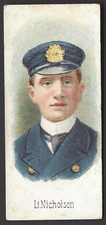PLAYER - ENGLAND'S NAVAL HEROES (DESC, NARROW) - LT NICHOLSON picture
