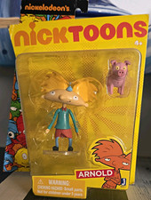 Nickelodeon Hey Arnold Nicktoons Arnold Figure Accessory NIP Plastic 2012 picture
