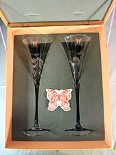 Marquis by Waterford Yours Truly Crystal Champagne Flutes MIB/Never Used picture