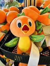 2024 Disney Parks Epcot Flower & Garden Orange Bird Reversible Plush Toy picture