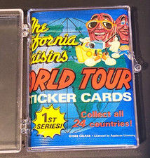 California Raisins 1988 World Tour Trading Card Complete Set 1 - 25 ONE OWNER NM picture