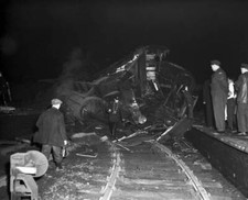 Sutton Coldfield Train Crash 1955 Old Photo 6 picture