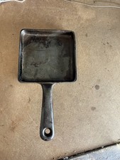 NO 5 X 5 SMALL FRY CAST IRON SQUARE SKILLET 68H-1 VINTAGE MADE IN USA 🇺🇸 picture