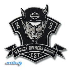 🏍️ Rebel Logo Patch ~ Harley Davidson Owners Group H.O.G. picture