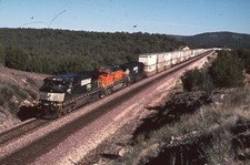 Duplicate  Train Slide Norfolk Southern C44-9W #9181 10/2003 East Crookton AZ picture