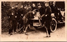 1914 WWI Belgian Officers 'Last Letter' Tuck's Photogravure Postcard picture