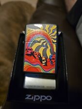 Psychedelic Hippie Mt Rushmore Colorful Design Zippo picture